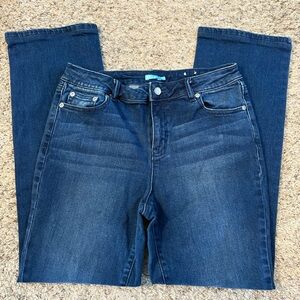 J. McLaughlin Deep Indigo Straight Leg Jeans
